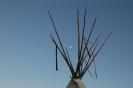 La lune danse autour du tipi